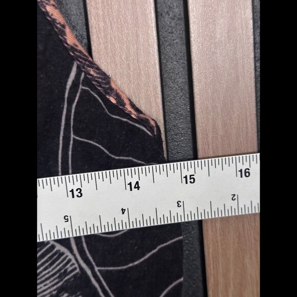 Cheap Monday Tank Top Small Womens Black Shamika Racer Back Abstract Printed - Picture 3 of 7